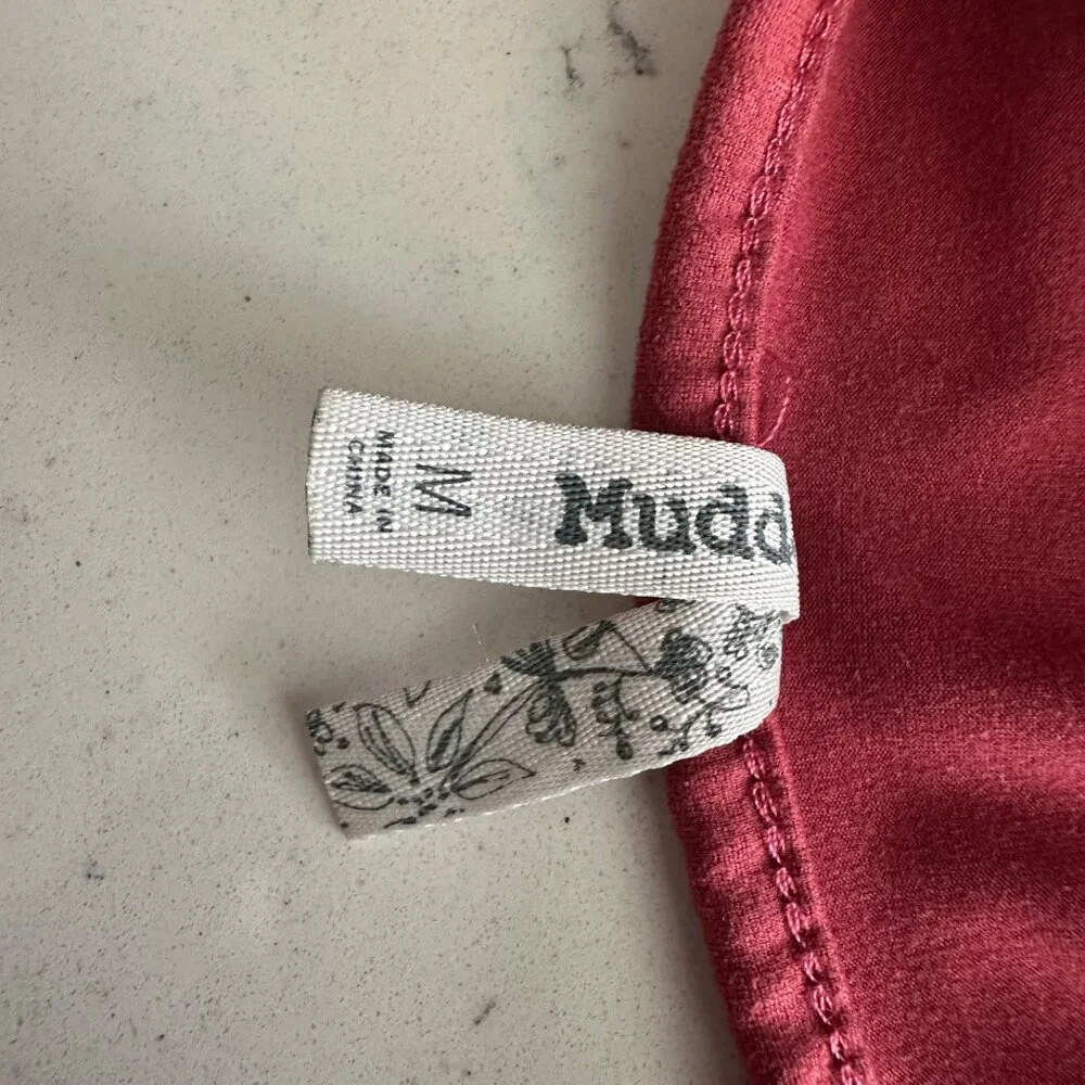 Mudd Womens Sleeveless Red Keyhole A-Line Dress Size M - Picture 4 of 9